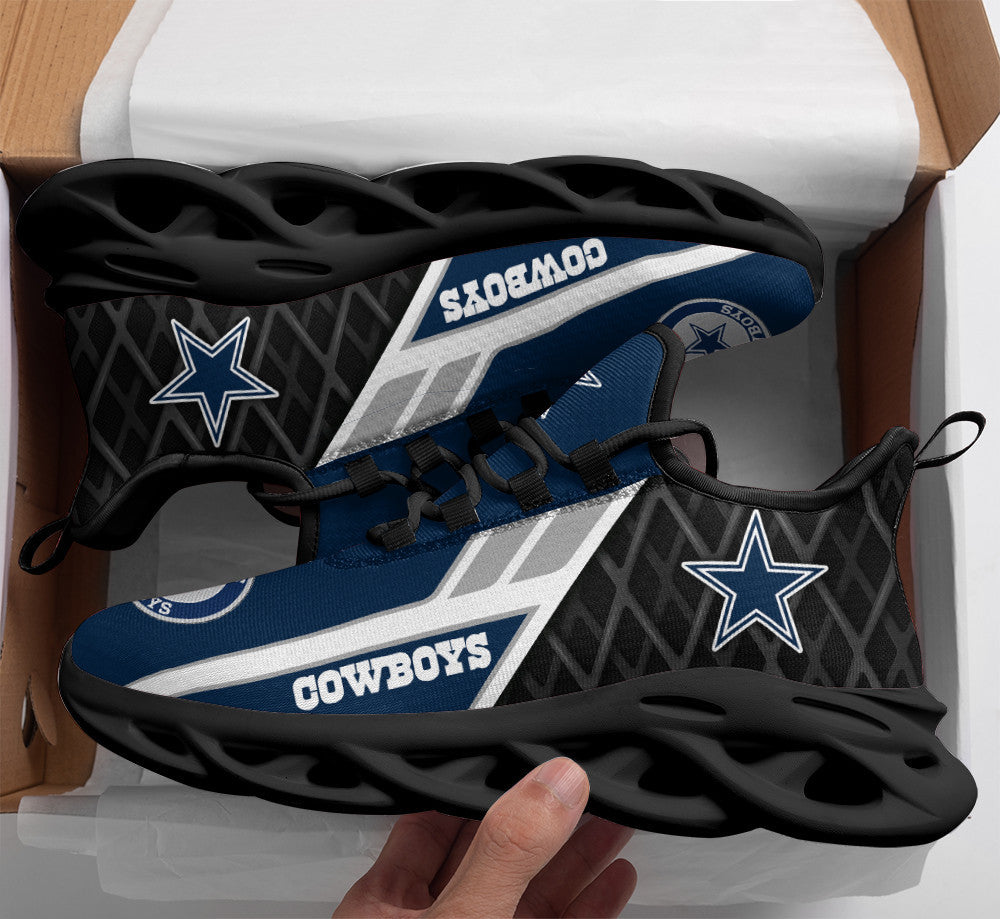Ideafootwear Dallas Cowboys NFL Max Soul Shoes Sneakers For Men And Women