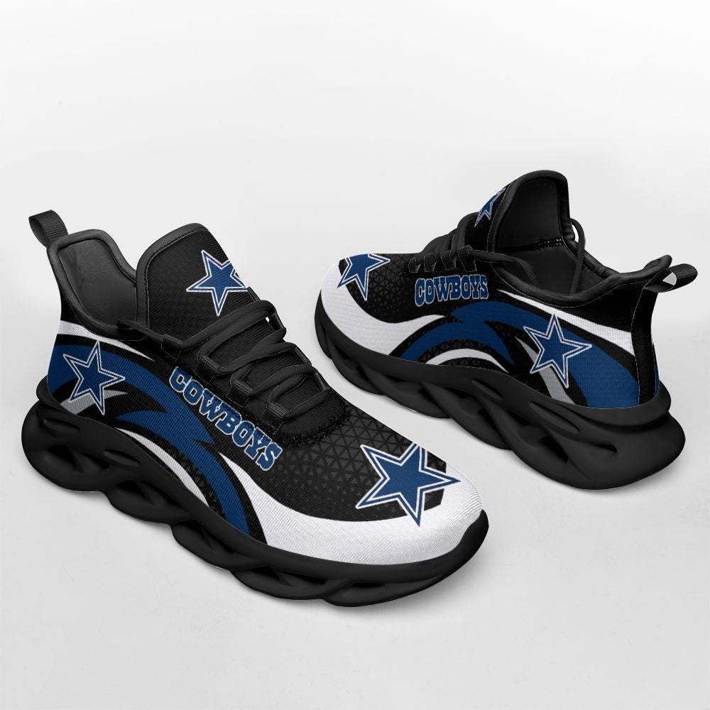 Ideafootwear Dallas Cowboys NFL Max Soul Shoes Sneakers For Men And Women