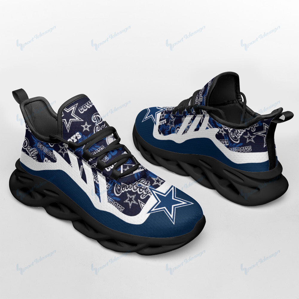 Ideafootwear Dallas Cowboys NFL Max Soul Shoes Sneakers For Men And Women