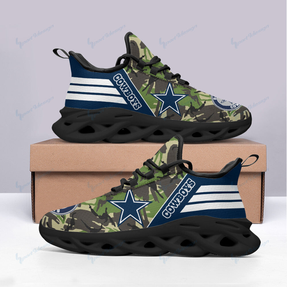 Ideafootwear Dallas Cowboys NFL Max Soul Shoes Sneakers For Men And Women