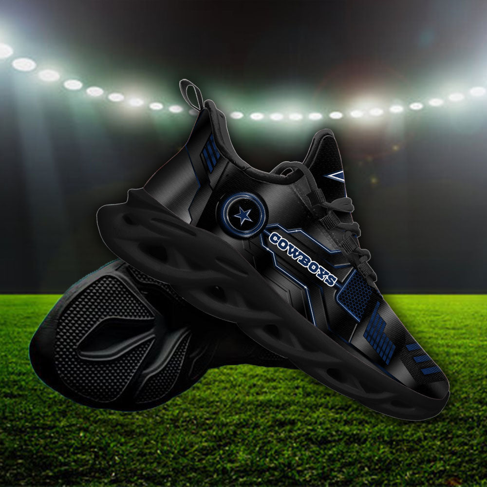 Ideafootwear Dallas Cowboys NFL Max Soul Shoes Sneakers For Men And Women