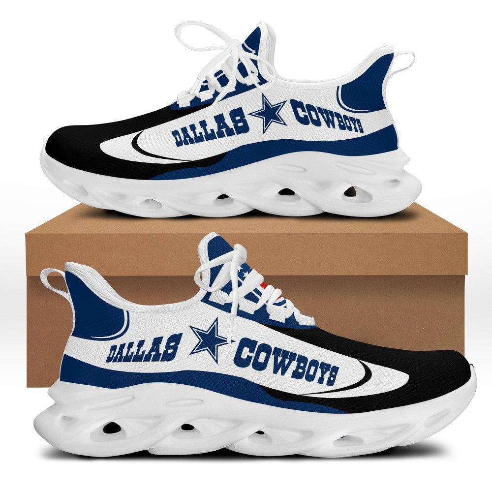 Ideafootwear Dallas Cowboys NFL Max Soul Shoes Sneakers For Men And Women