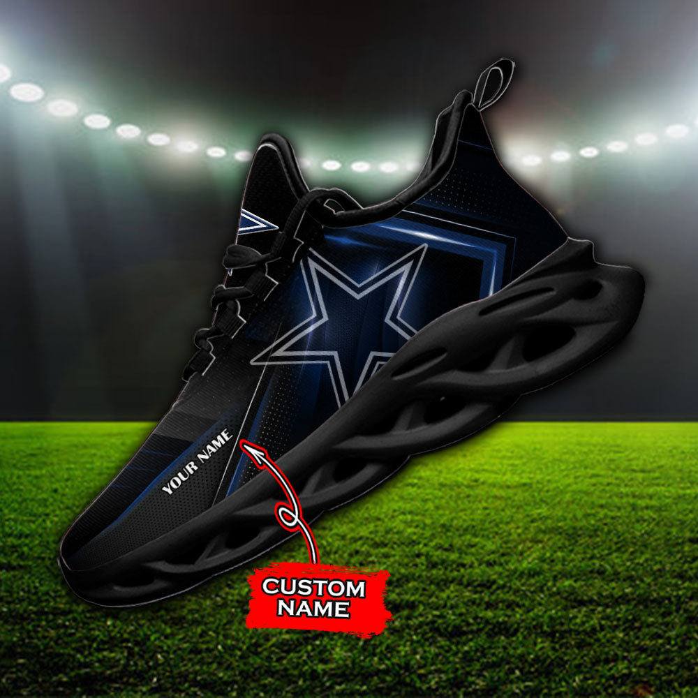 Ideafootwear Dallas Cowboys NFL Max Soul Shoes Sneakers For Men And Women