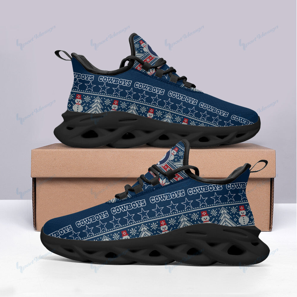 Ideafootwear Dallas Cowboys NFL Max Soul Shoes Sneakers For Men And Women