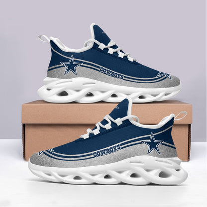 Ideafootwear Dallas Cowboys NFL Max Soul Shoes Sneakers For Men And Women