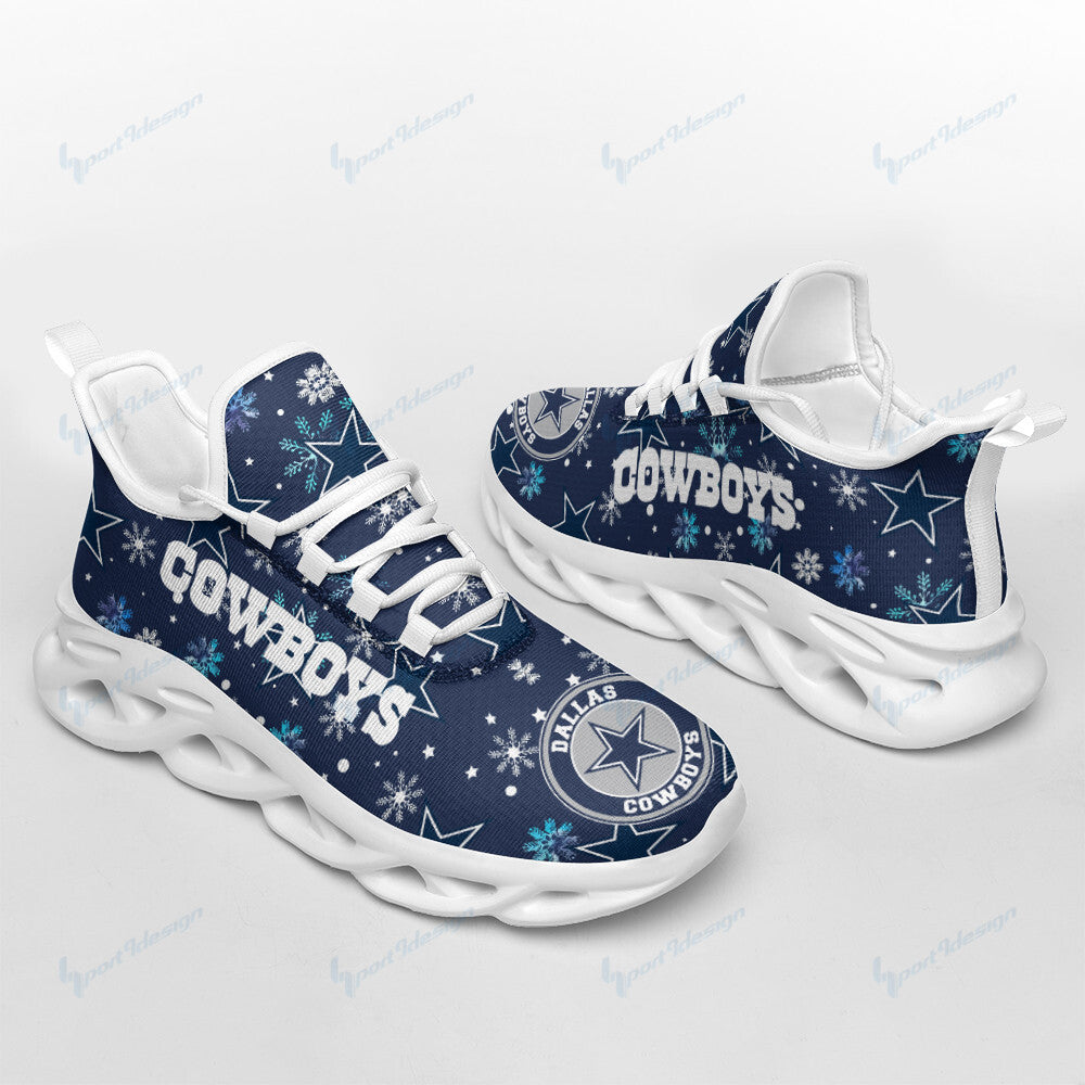 Ideafootwear Dallas Cowboys NFL Max Soul Shoes Sneakers For Men And Women