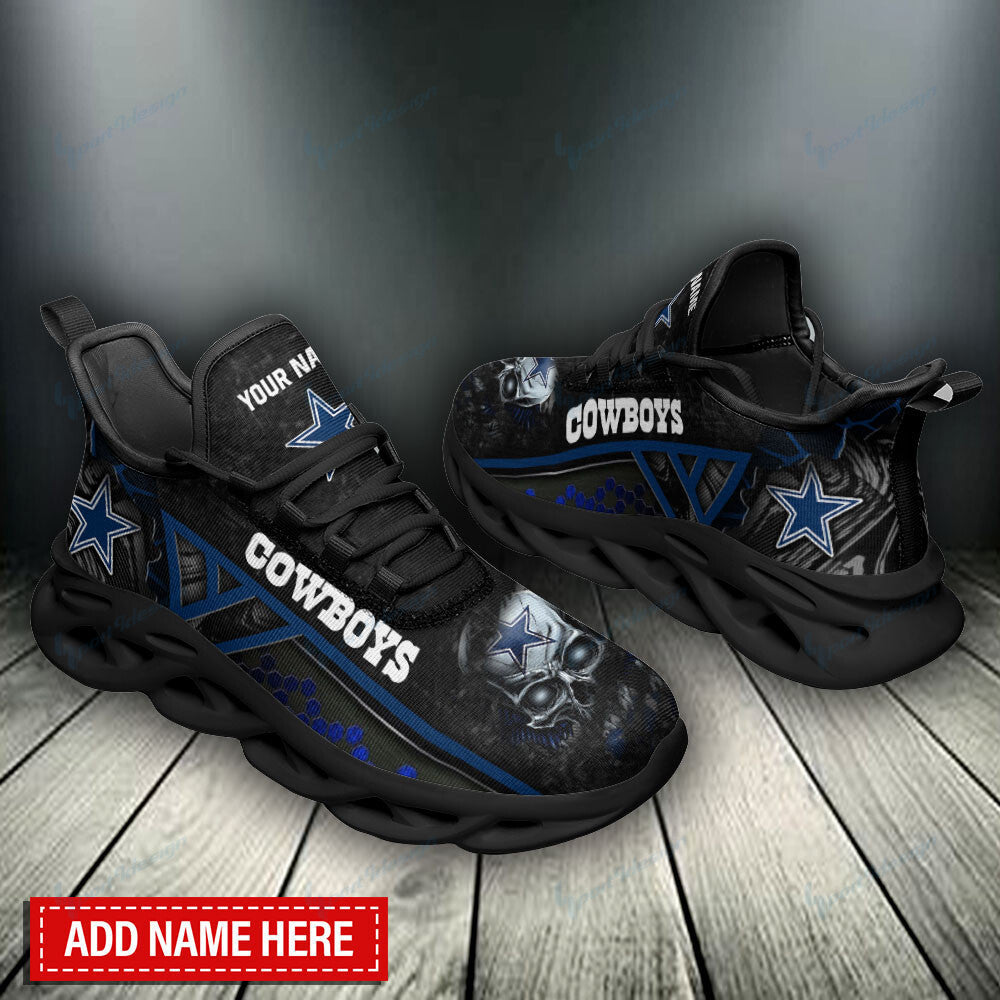 Ideafootwear Dallas Cowboys NFL Max Soul Shoes Sneakers For Men And Women