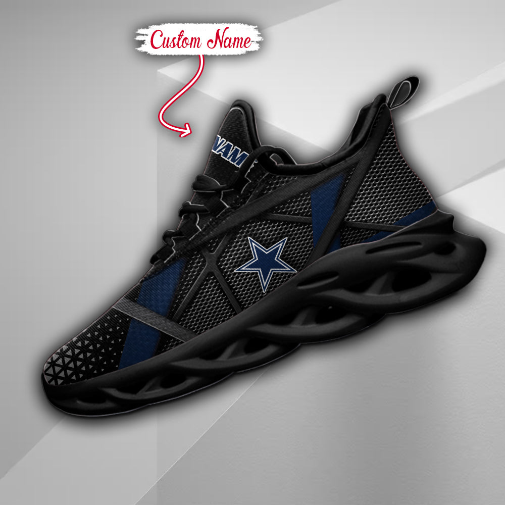 Ideafootwear Dallas Cowboys NFL Max Soul Shoes Sneakers For Men And Women