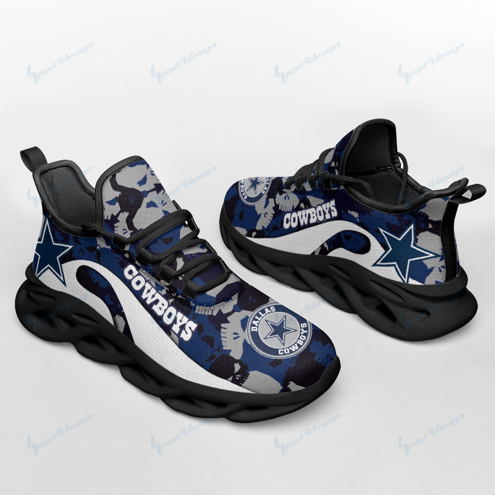 Ideafootwear Dallas Cowboys NFL Max Soul Shoes Sneakers For Men And Women