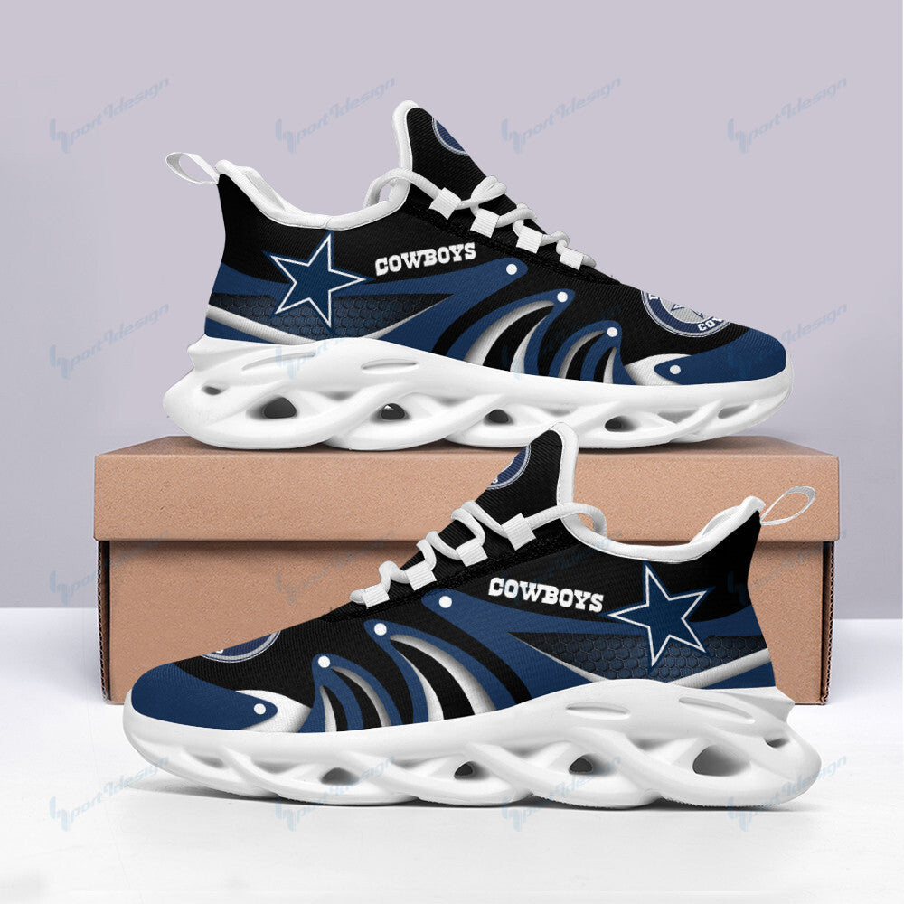 Ideafootwear Dallas Cowboys NFL Max Soul Shoes Sneakers For Men And Women