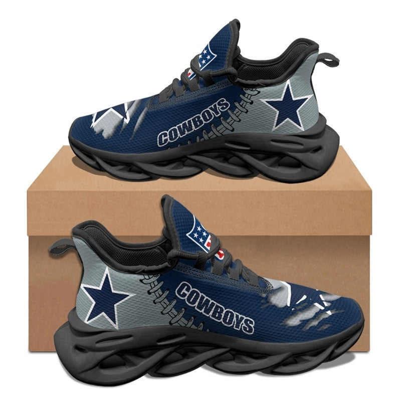 Ideafootwear Dallas Cowboys NFL Max Soul Shoes Sneakers For Men And Women