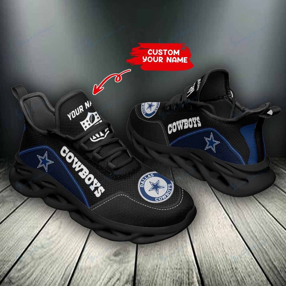 Ideafootwear Dallas Cowboys NFL Max Soul Shoes Sneakers For Men And Women