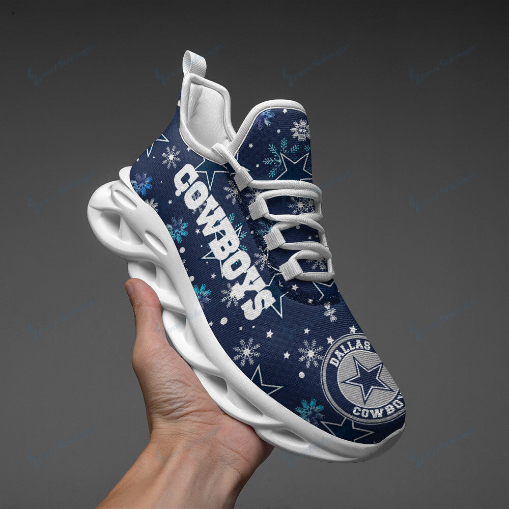Ideafootwear Dallas Cowboys NFL Max Soul Shoes Sneakers For Men And Women
