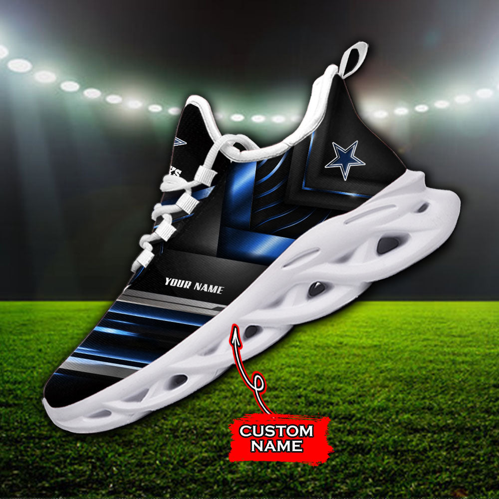 Ideafootwear Dallas Cowboys NFL Max Soul Shoes Sneakers For Men And Women