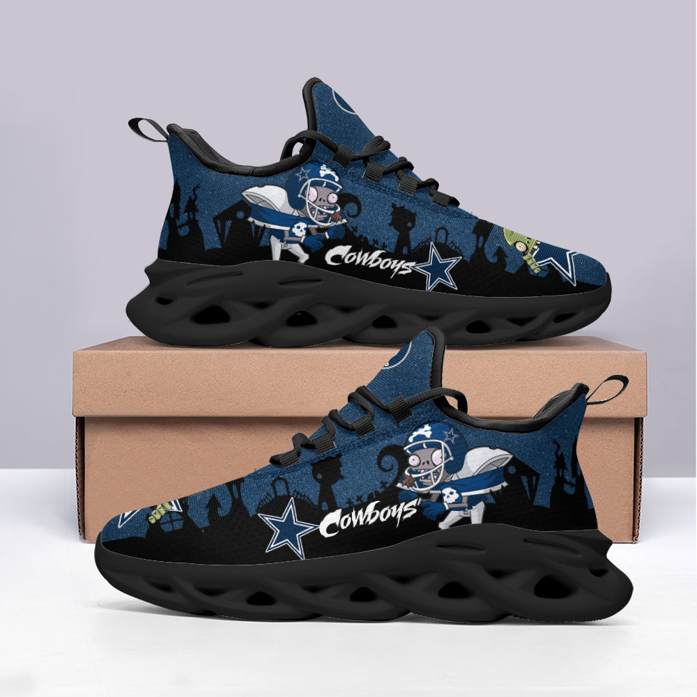 Ideafootwear Dallas Cowboys NFL Max Soul Shoes Sneakers For Men And Women