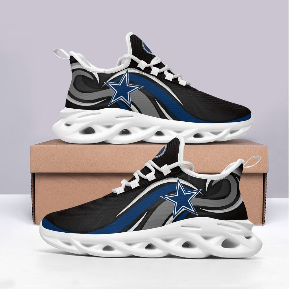 Ideafootwear Dallas Cowboys NFL Max Soul Shoes Sneakers For Men And Women