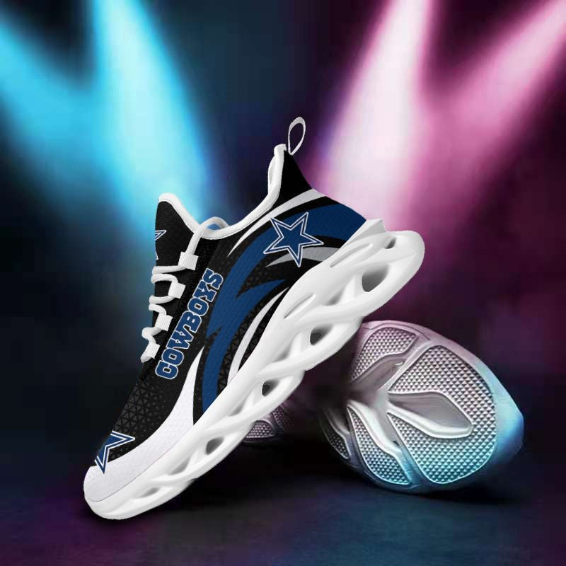 Ideafootwear Dallas Cowboys NFL Max Soul Shoes Sneakers For Men And Women