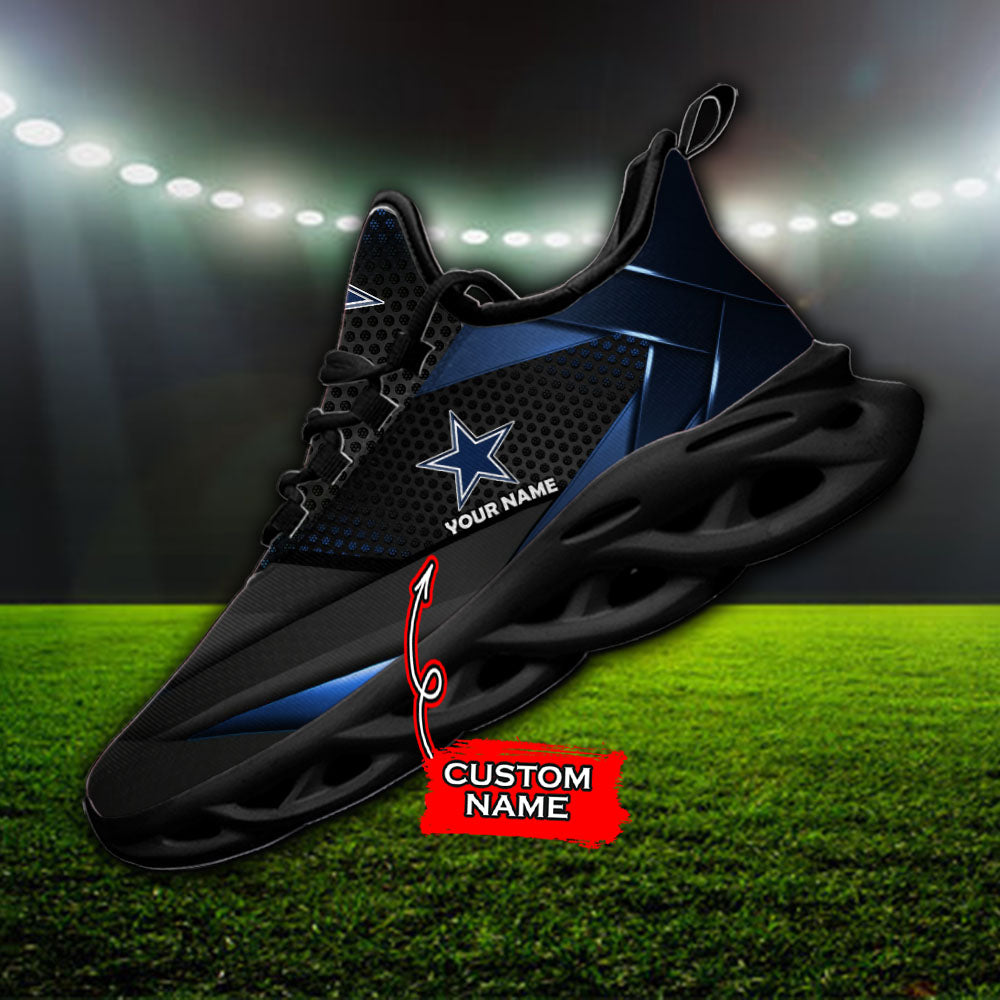 Ideafootwear Dallas Cowboys NFL Max Soul Shoes Sneakers For Men And Women