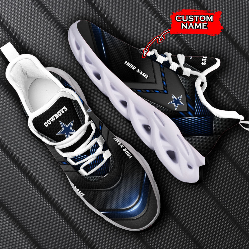 Ideafootwear Dallas Cowboys NFL Max Soul Shoes Sneakers For Men And Women