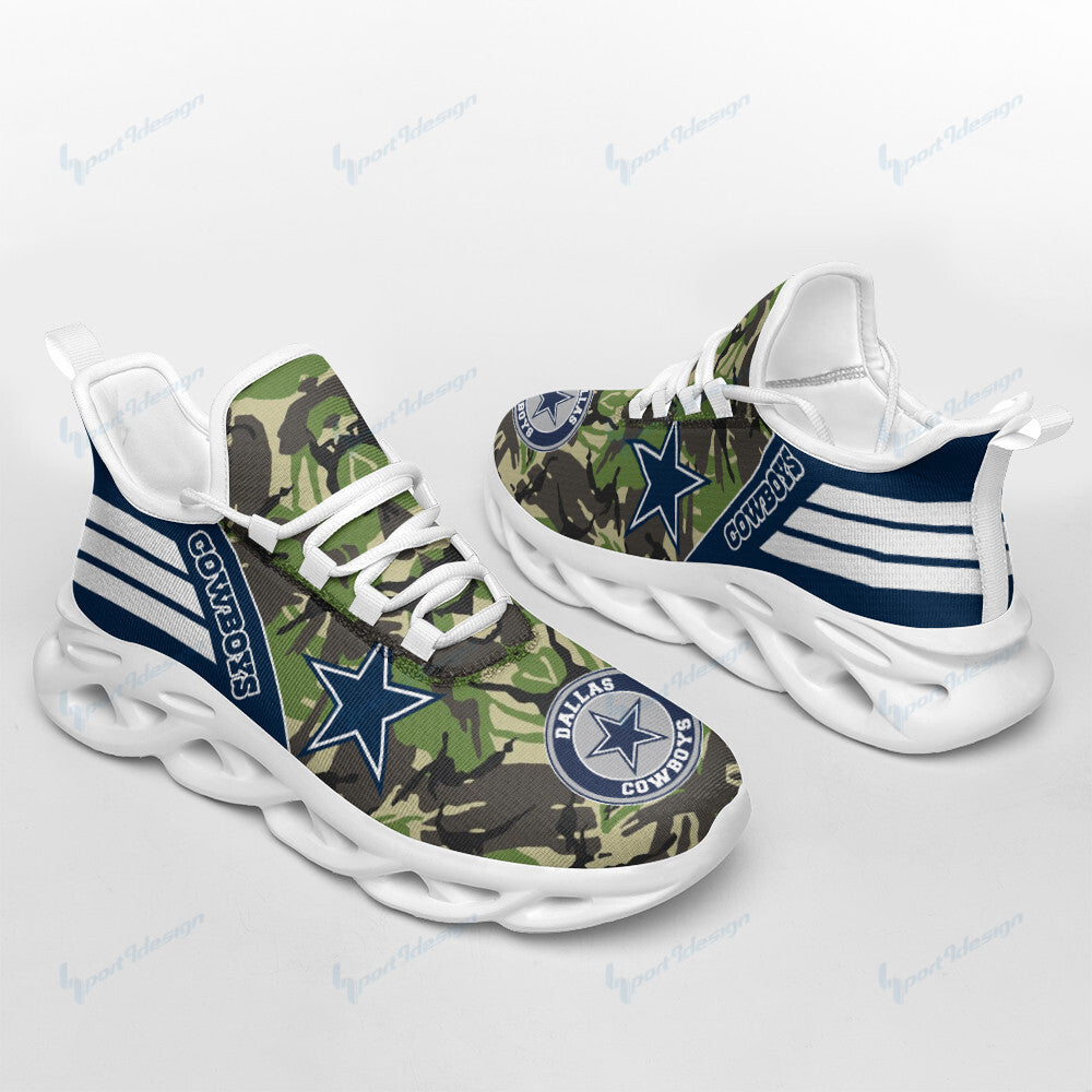 Ideafootwear Dallas Cowboys NFL Max Soul Shoes Sneakers For Men And Women
