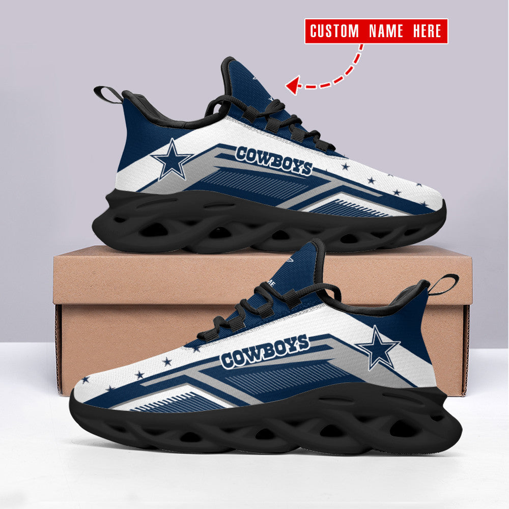 Ideafootwear Dallas Cowboys NFL Max Soul Shoes Sneakers For Men And Women