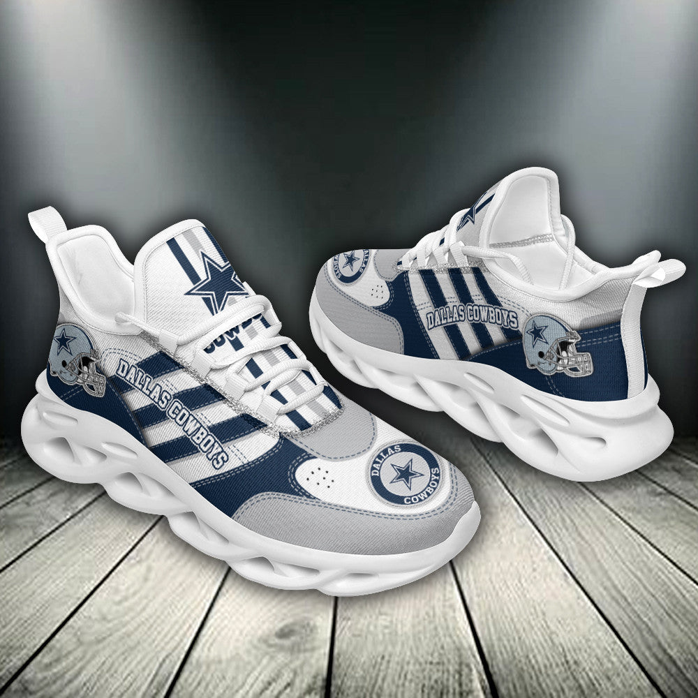 Ideafootwear Dallas Cowboys NFL Max Soul Shoes Sneakers For Men And Women