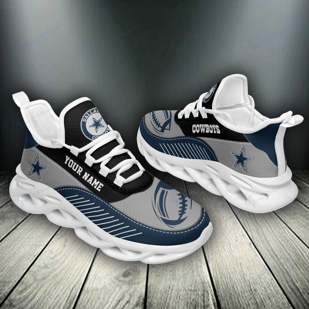 Ideafootwear Dallas Cowboys NFL Max Soul Shoes Sneakers For Men And Women