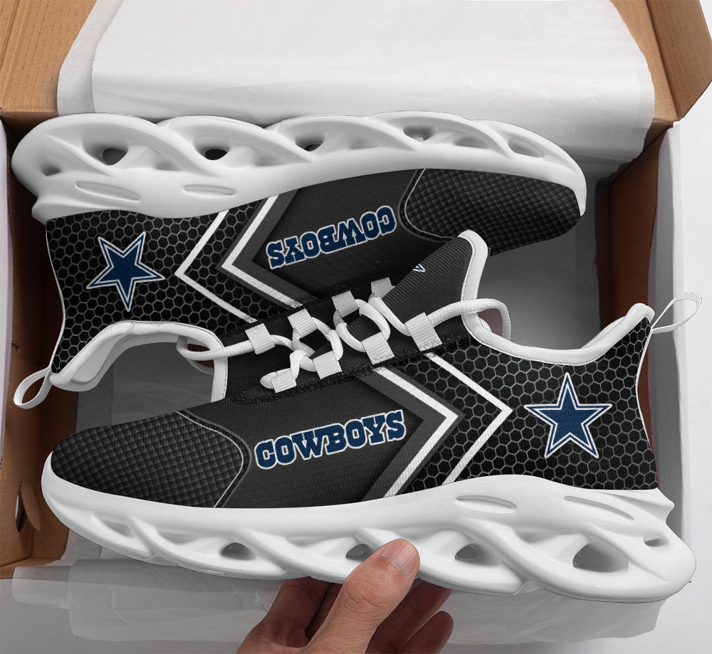 Ideafootwear Dallas Cowboys NFL Max Soul Shoes Sneakers For Men And Women