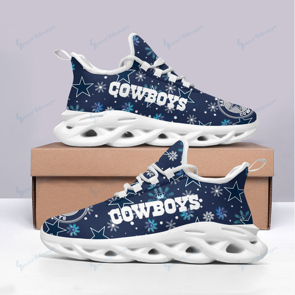 Ideafootwear Dallas Cowboys NFL Max Soul Shoes Sneakers For Men And Women