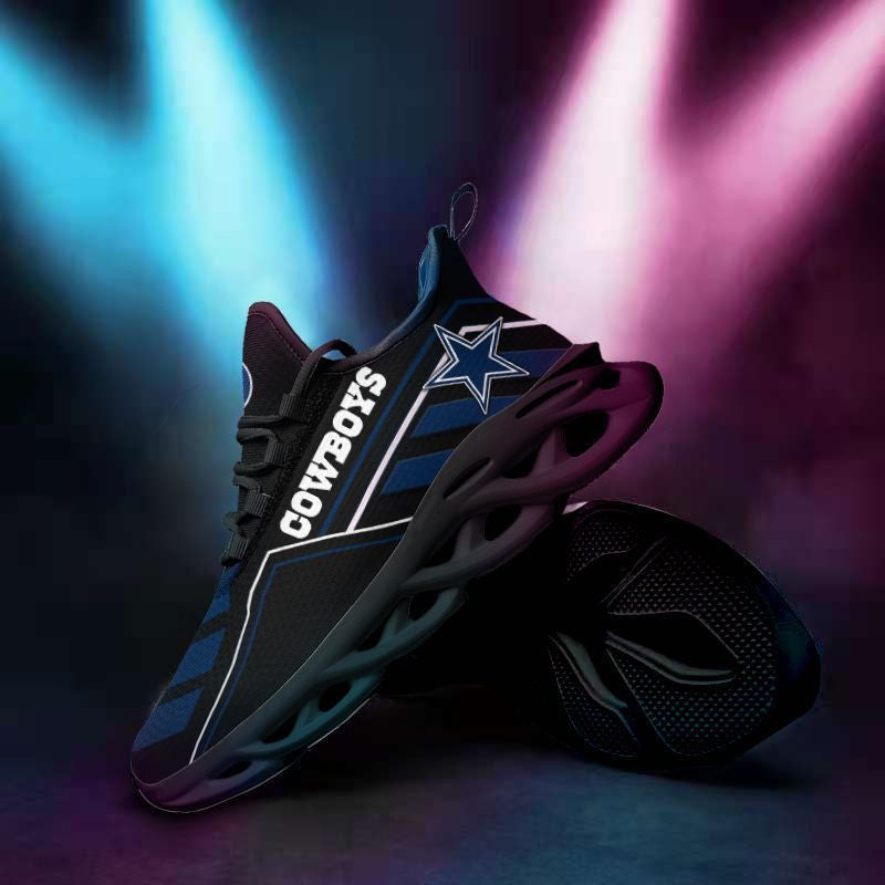 Ideafootwear Dallas Cowboys NFL Max Soul Shoes Sneakers For Men And Women