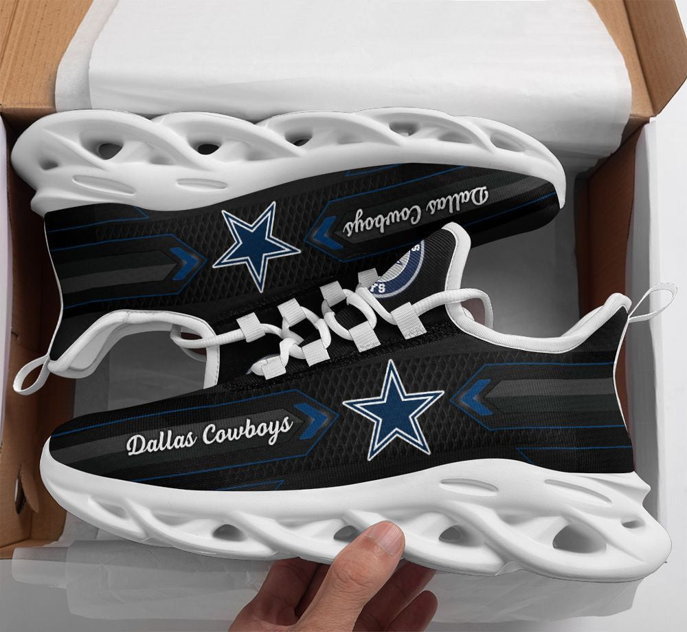 Ideafootwear Dallas Cowboys NFL Max Soul Shoes Sneakers For Men And Women