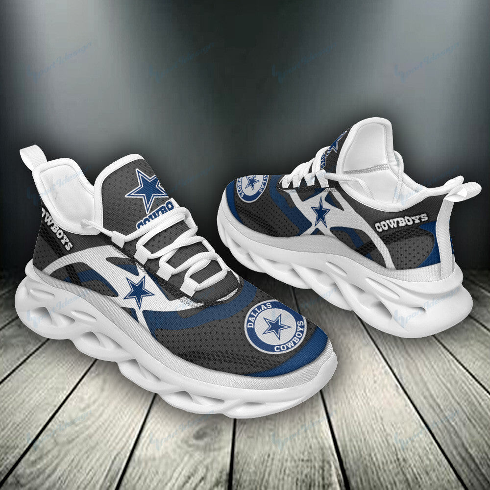Ideafootwear Dallas Cowboys NFL Max Soul Shoes Sneakers For Men And Women