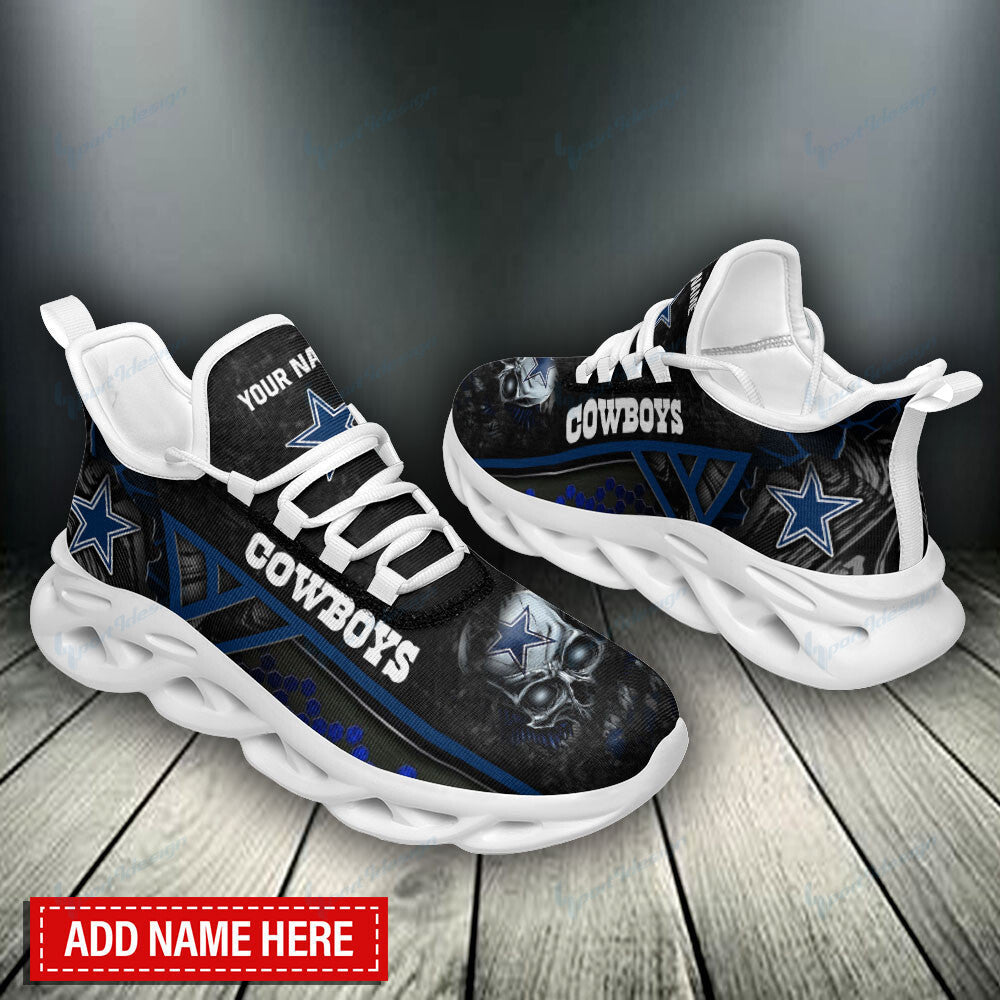 Ideafootwear Dallas Cowboys NFL Max Soul Shoes Sneakers For Men And Women