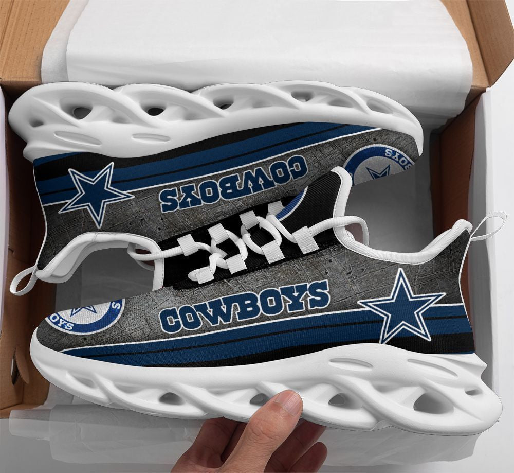 Ideafootwear Dallas Cowboys NFL Max Soul Shoes Sneakers For Men And Women