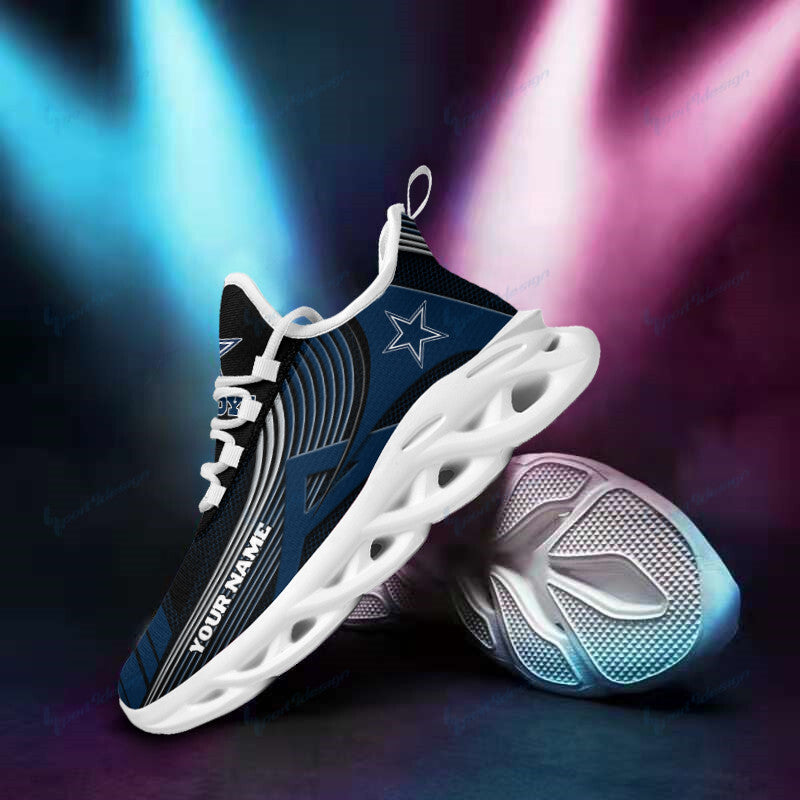 Ideafootwear Dallas Cowboys NFL Max Soul Shoes Sneakers For Men And Women