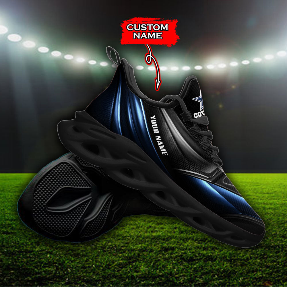 Ideafootwear Dallas Cowboys NFL Max Soul Shoes Sneakers For Men And Women