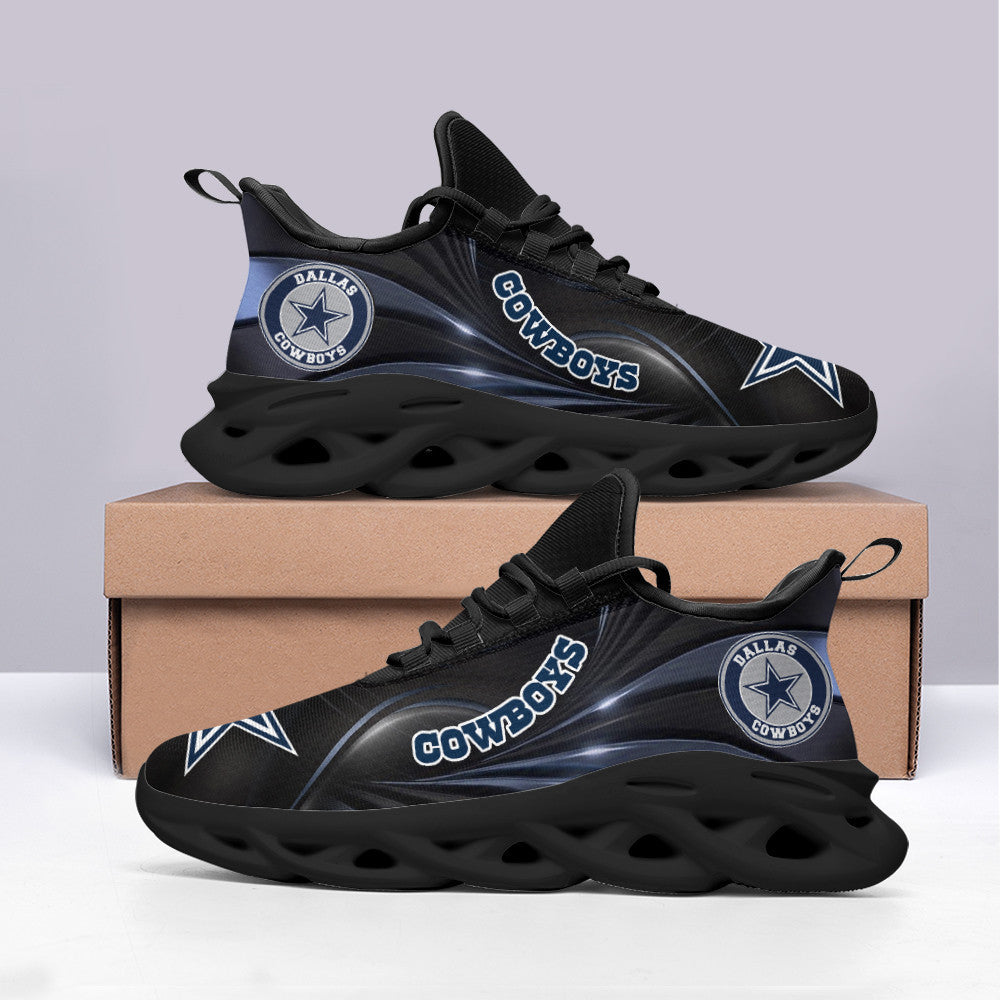Ideafootwear Dallas Cowboys NFL Max Soul Shoes Sneakers For Men And Women