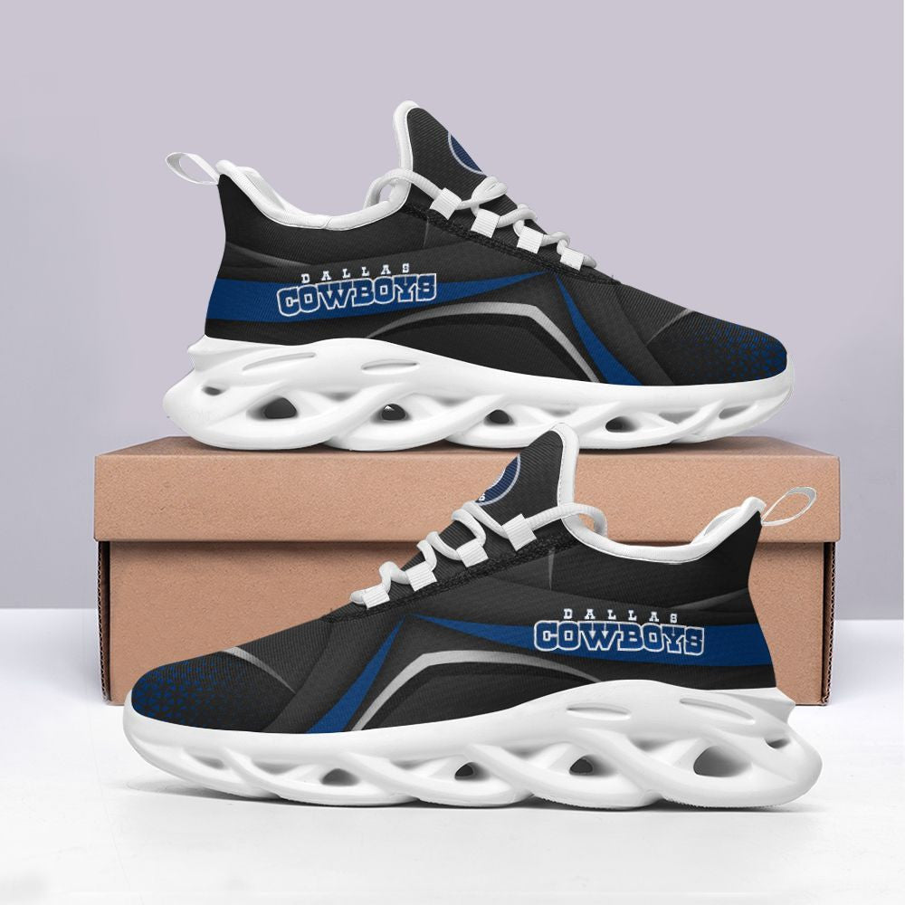Ideafootwear Dallas Cowboys NFL Max Soul Shoes Sneakers For Men And Women