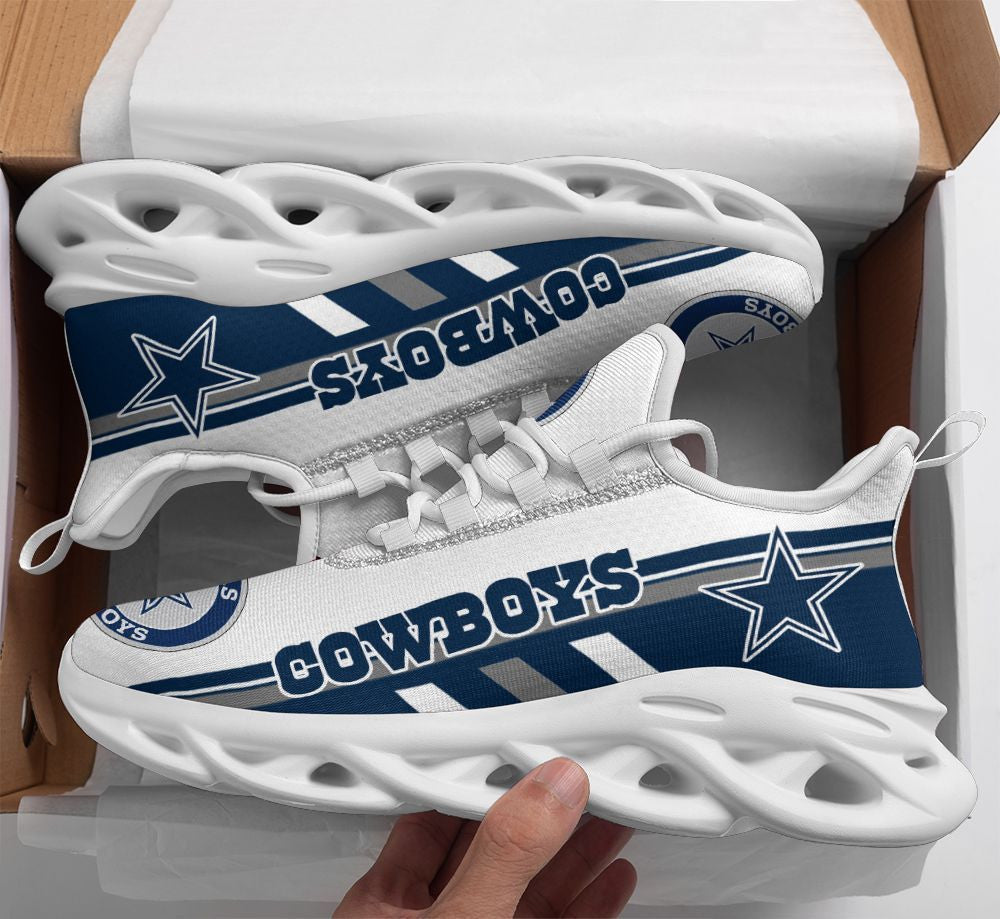 Ideafootwear Dallas Cowboys NFL Max Soul Shoes Sneakers For Men And Women