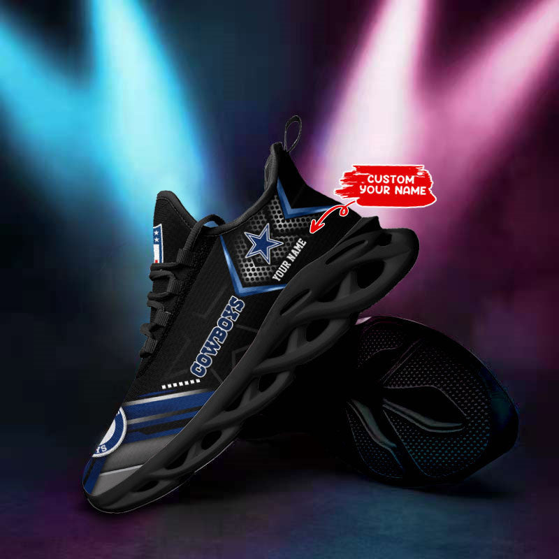 Ideafootwear Dallas Cowboys NFL Max Soul Shoes Sneakers For Men And Women