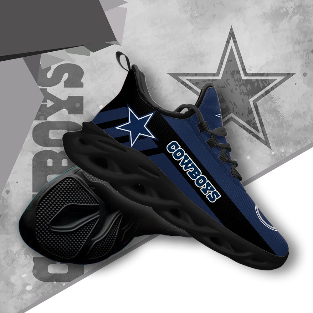 Ideafootwear Dallas Cowboys NFL Max Soul Shoes Sneakers For Men And Women