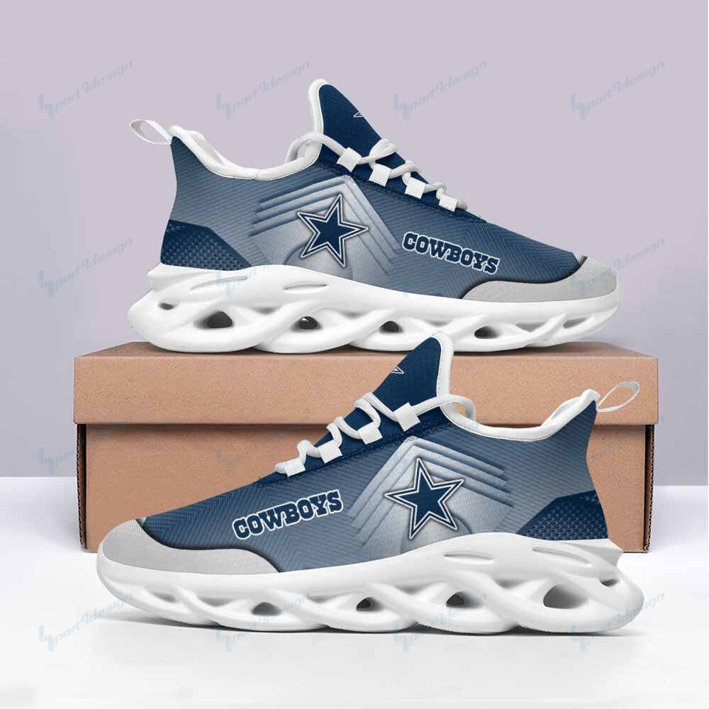 Ideafootwear Dallas Cowboys NFL Max Soul Shoes Sneakers For Men And Women