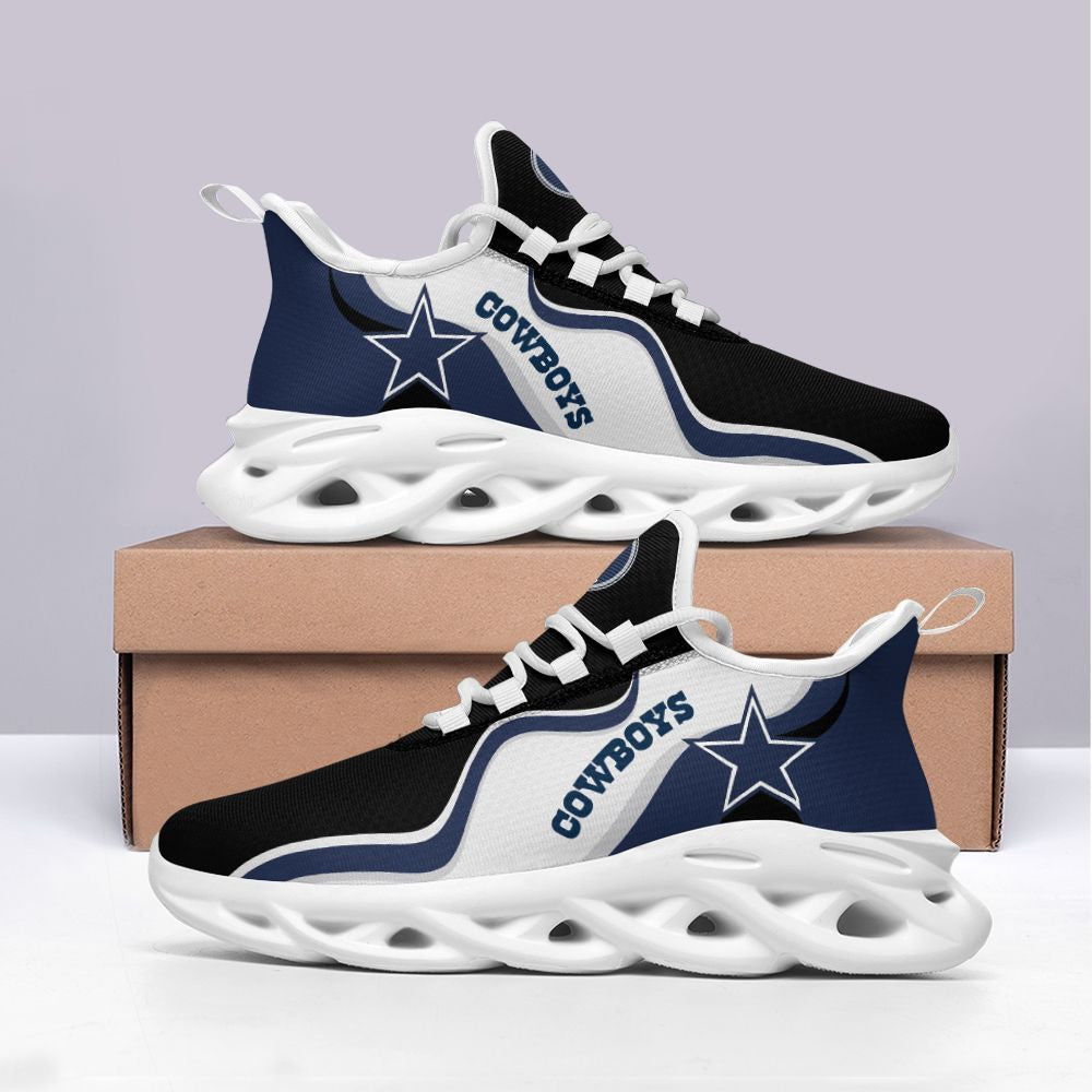 Ideafootwear Dallas Cowboys NFL Max Soul Shoes Sneakers For Men And Women