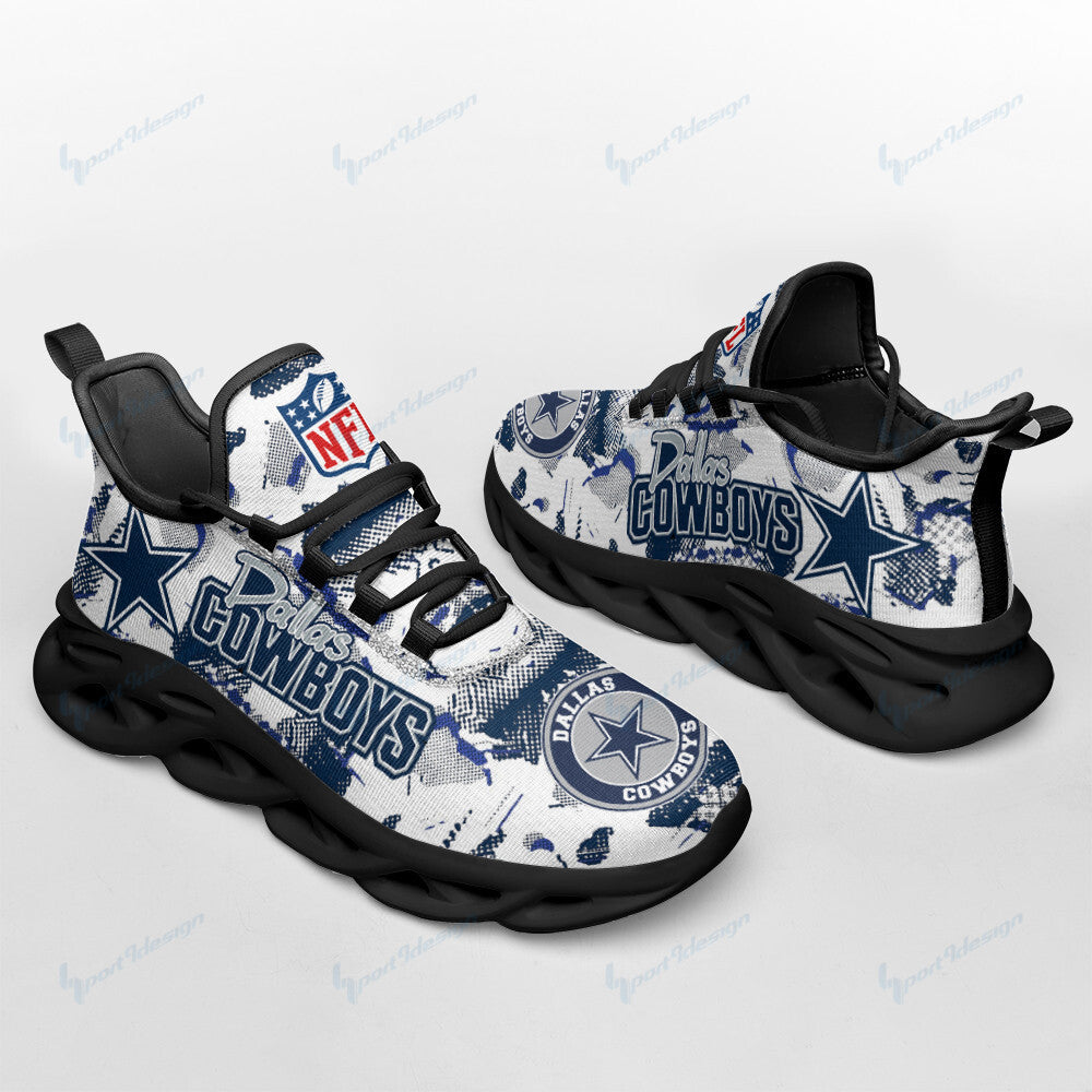 Ideafootwear Dallas Cowboys NFL Max Soul Shoes Sneakers For Men And Women