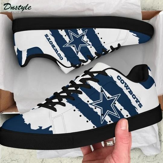 Ideafootwear Dallas Cowboys Skate Stan Shoes Sneakes For Men And Women