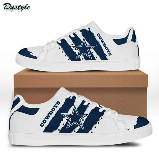 Ideafootwear Dallas Cowboys Skate Stan Shoes Sneakes For Men And Women