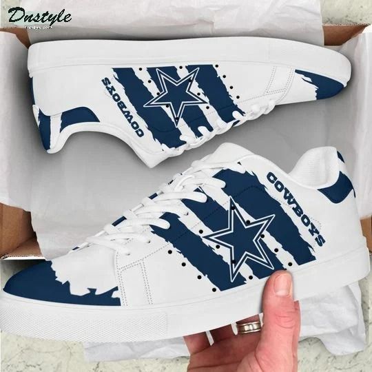 Ideafootwear Dallas Cowboys Skate Stan Shoes Sneakes For Men And Women