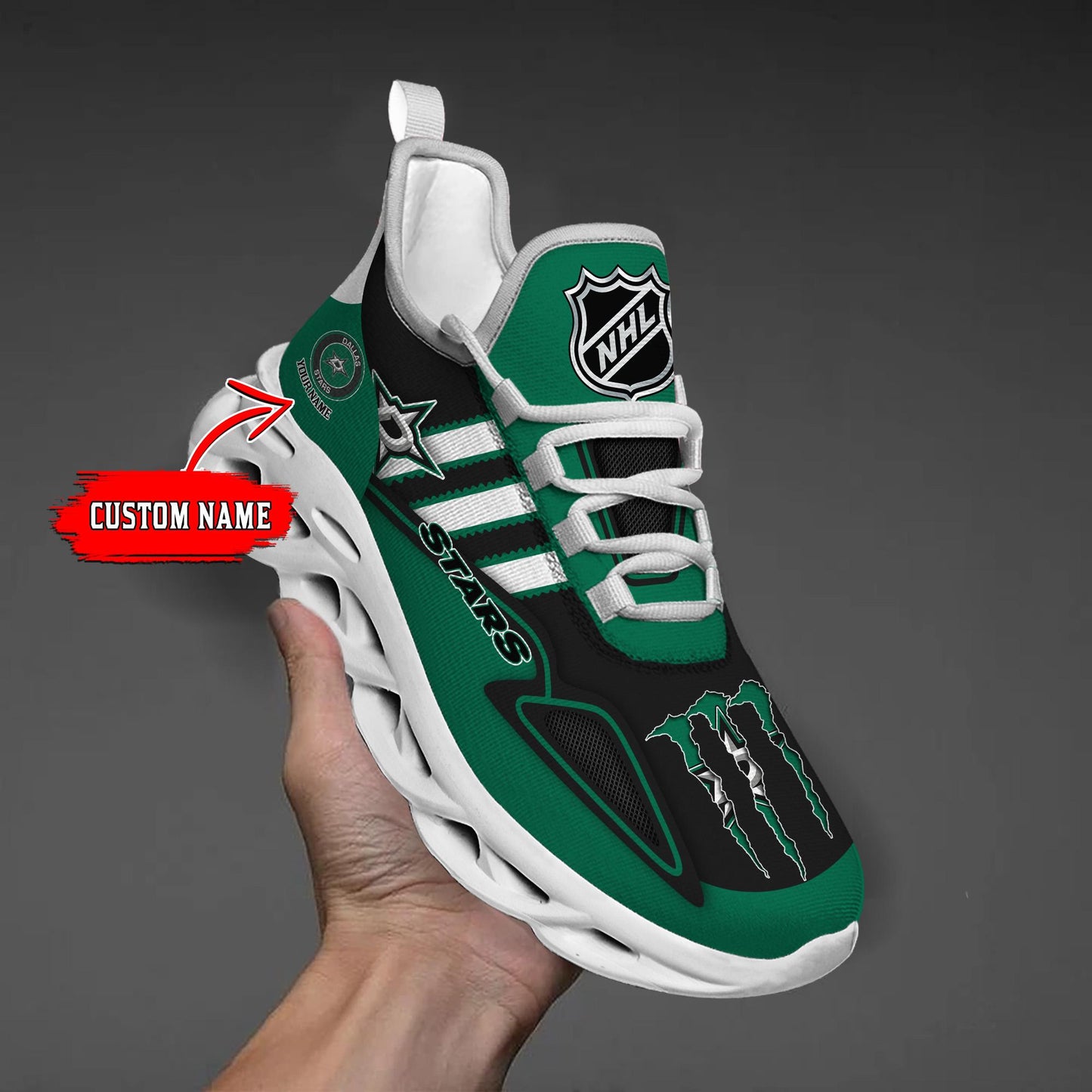 Ideafootwear Dallas Stars Max Soul Shoes Sneakers For Men And Women