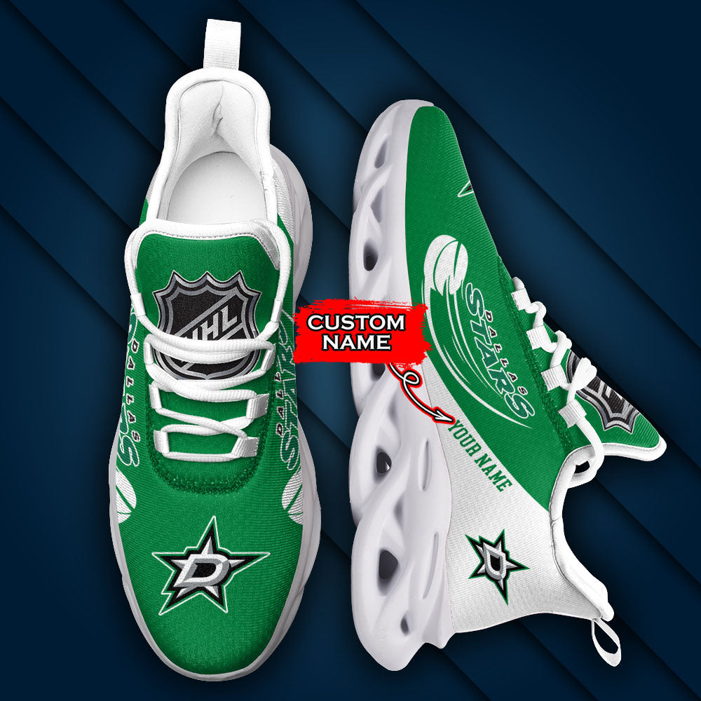Ideafootwear Dallas Stars NHL Max Soul Shoes Sneakers For Men And Women