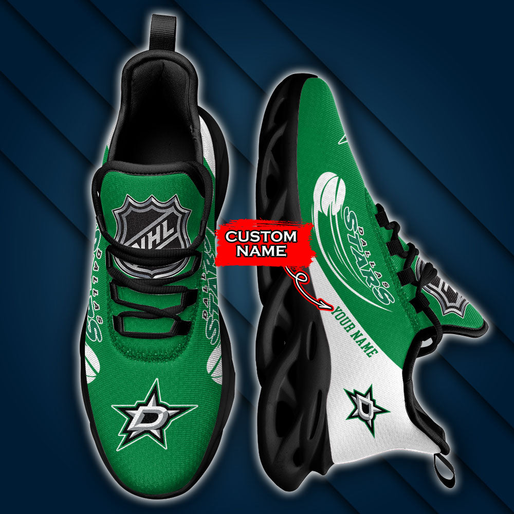 Ideafootwear Dallas Stars NHL Max Soul Shoes Sneakers For Men And Women